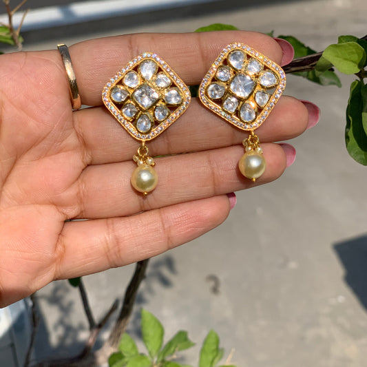 Polki Earrings