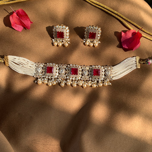 Mehroo Antique Necklace Set