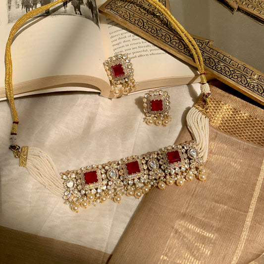 Mehroo Antique Necklace Set