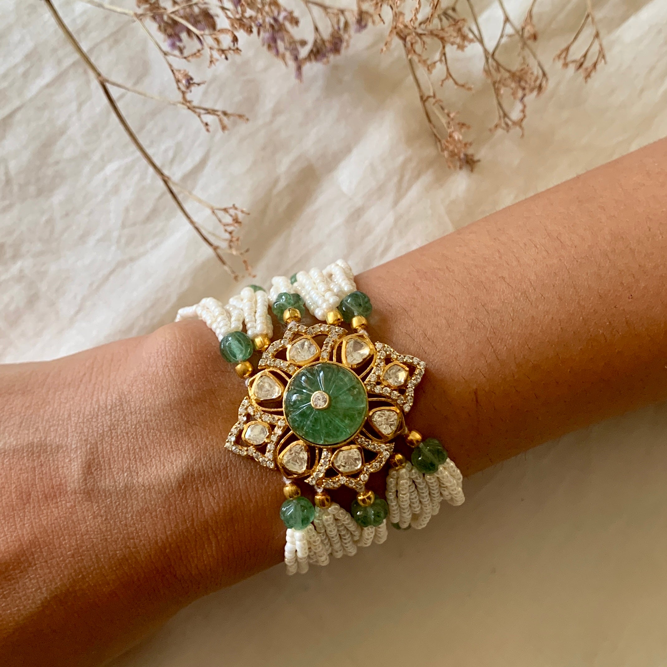 Emerald Bracelet – Zeeya Luxury Jewellery